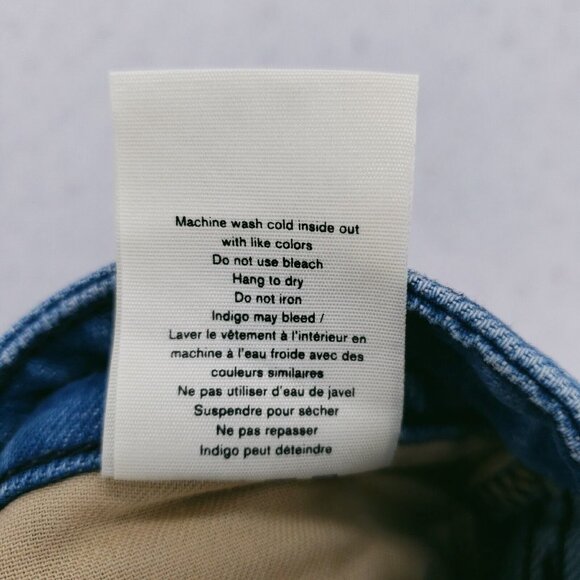 NWT Rag & Bone NINA High Rise Ankle Cigarette Jeans POPPY Button Fly  - Size … - Picture 14 of 14